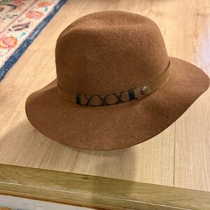 Pistil Brown Felt Hat with Leather Band